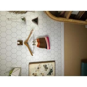 Maeve by Anthropologie Multi-Colored Color Block Knit Beanie Hat